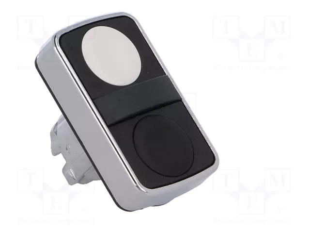 SCHNEIDER ELECTRIC Interruptor doble Harmony XB4 22mm blanco/negro SCHNEIDER ELECTRIC Interruptor doble Harmony XB4 22mm blanco/negro