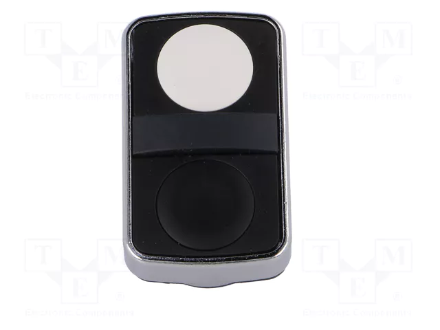 SCHNEIDER ELECTRIC Interruptor doble Harmony XB4 22mm blanco/negro SCHNEIDER ELECTRIC Interruptor doble Harmony XB4 22mm blanco/negro