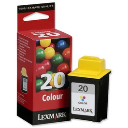 Lexmark 15MX120E Nº20 Plus Color Cartucho de tinta inkjet