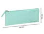 Liderpapel Estuche portatodo plano ancho verde manzana