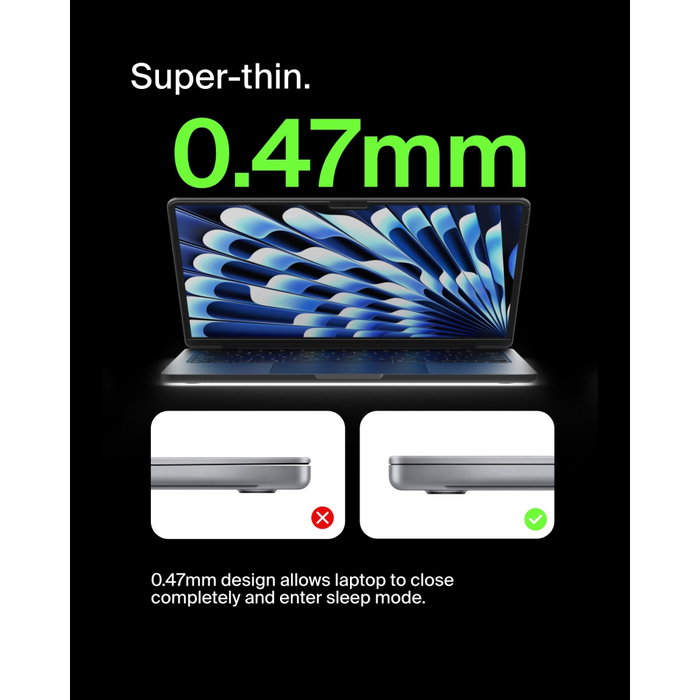 Belkin ScreenForce TruePrivacy OVA153ZZ Filtro de Privacidad Antideslumbrante para MacBook Air 15 M2/M3 de 15.3 pulgadas Belkin ScreenForce TruePrivacy OVA153ZZ Filtro de Privacidad Antideslumbrante para MacBook Air 15 M2/M3 de 15.3 pulgadas