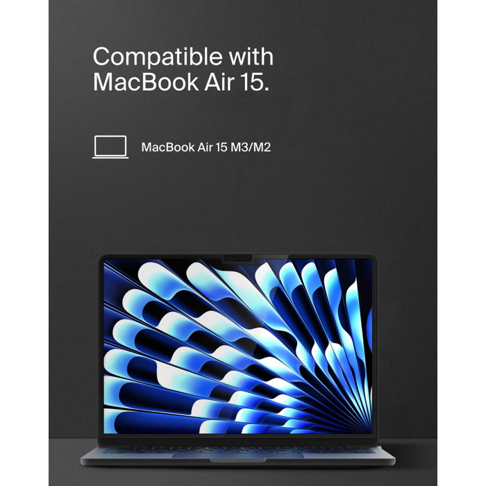 Belkin ScreenForce TruePrivacy OVA153ZZ Filtro de Privacidad Antideslumbrante para MacBook Air 15 M2/M3 de 15.3 pulgadas Belkin ScreenForce TruePrivacy OVA153ZZ Filtro de Privacidad Antideslumbrante para MacBook Air 15 M2/M3 de 15.3 pulgadas