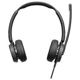 EPOS IMPACT 400 MS UC DUO ANC Auriculares con diadema, USB-C/A, Cancelación de Ruido Híbrida, Certificado para Microsoft Teams