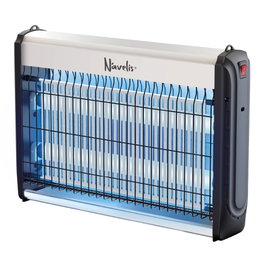 Navelis Mata insectos eléctrico Dodoma 2x4W Gris/Negro