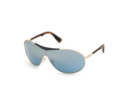 Web Eyewear WE0282-0032X Gafas de Sol Unisex Azul y Dorado