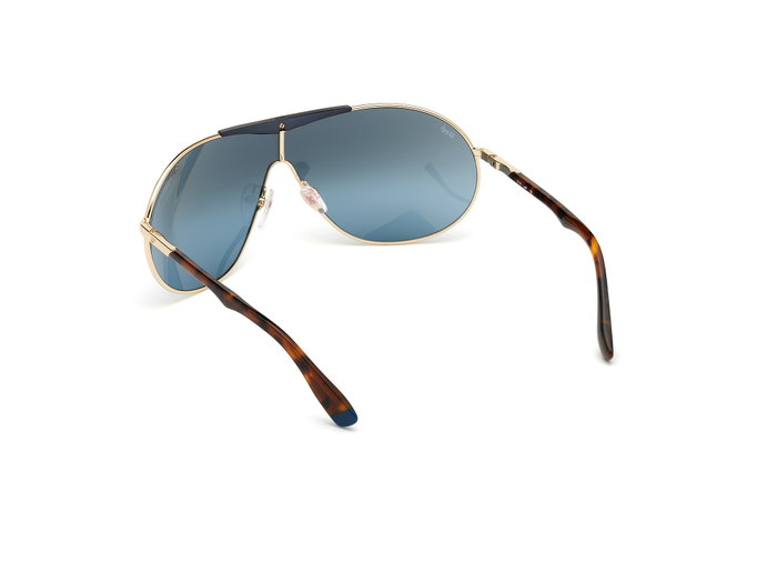 Web Eyewear WE0282-0032X con cristales azules y detalles dorados