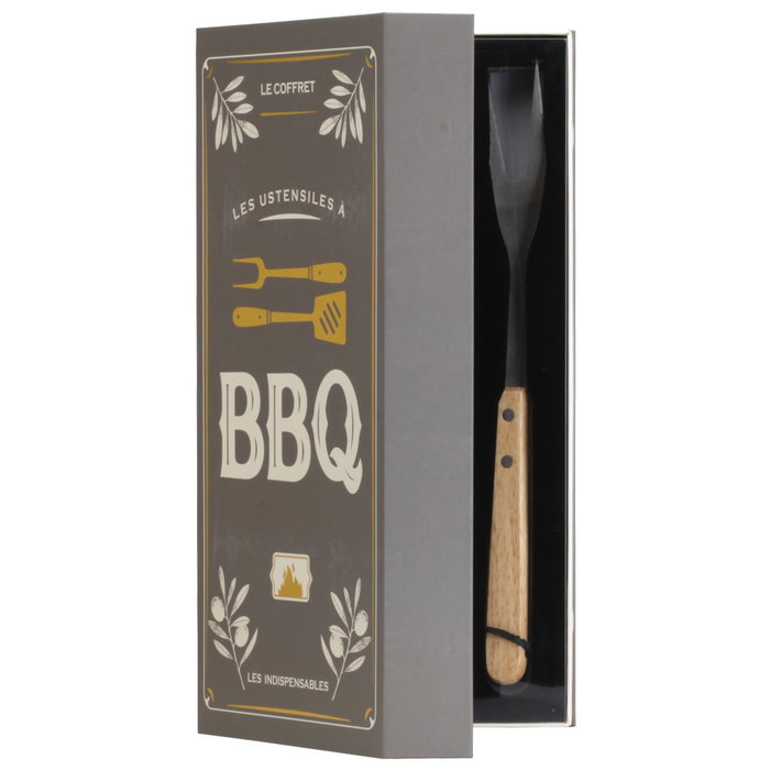 Cook Concept Caja-Libro Barbacoa 3 Piezas, Acero Inoxidable