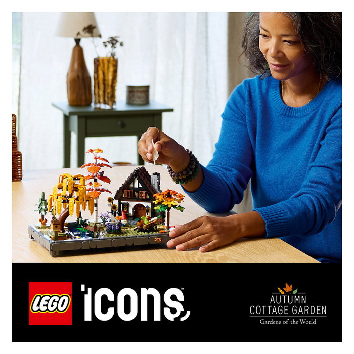 LEGO Icons Jardín Rural Otoñal 11372, Modelo de Construcción para Adultos, Multicolor LEGO Icons Jardín Rural Otoñal 11372, Modelo de Construcción para Adultos, Multicolor