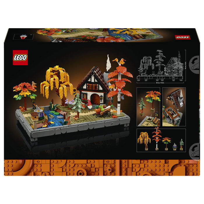 LEGO Icons Jardín Rural Otoñal 11372, Modelo de Construcción para Adultos, Multicolor LEGO Icons Jardín Rural Otoñal 11372, Modelo de Construcción para Adultos, Multicolor