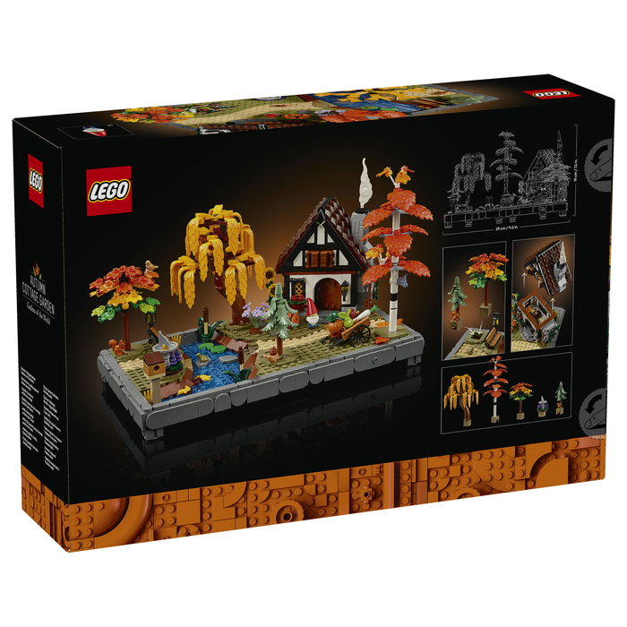 LEGO Icons Jardín Rural Otoñal 11372, Modelo de Construcción para Adultos, Multicolor LEGO Icons Jardín Rural Otoñal 11372, Modelo de Construcción para Adultos, Multicolor