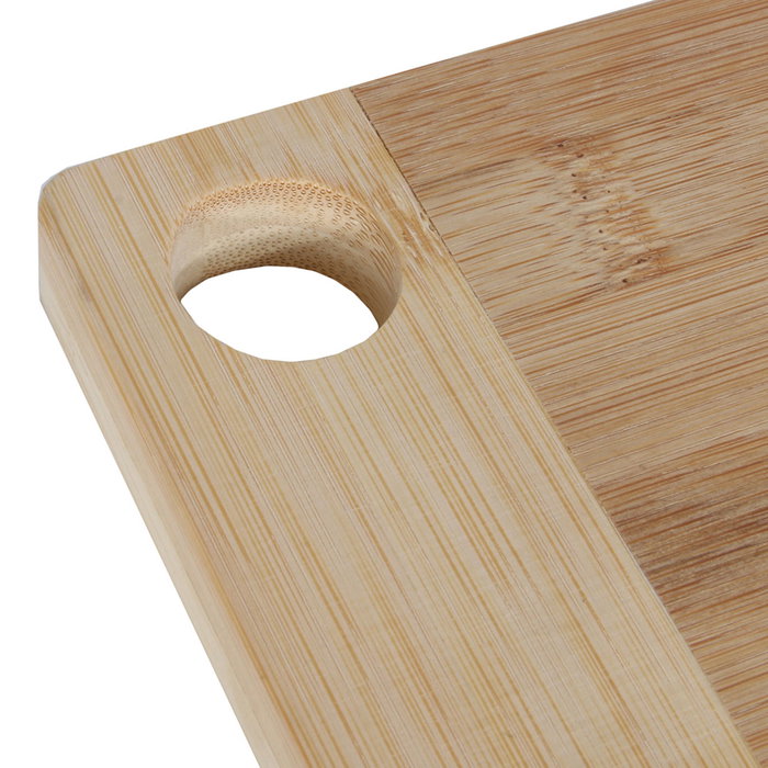 Cook Concept Tabla de Cortar con Afilador en Bambú, 33,1x23,1 cm