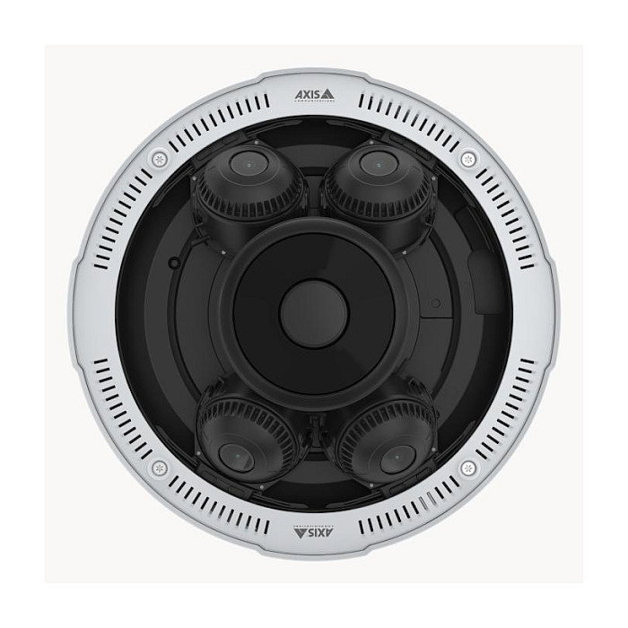 Axis P3737-PLE Cámara Dome Panorámica 360° IP para Interior y Exterior, Montaje en Techo, 5 MP, WDR, Visión Nocturna IR