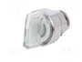 SCHNEIDER ELECTRIC Interruptor Rotativo Harmony XB4 22mm Blanco con LED