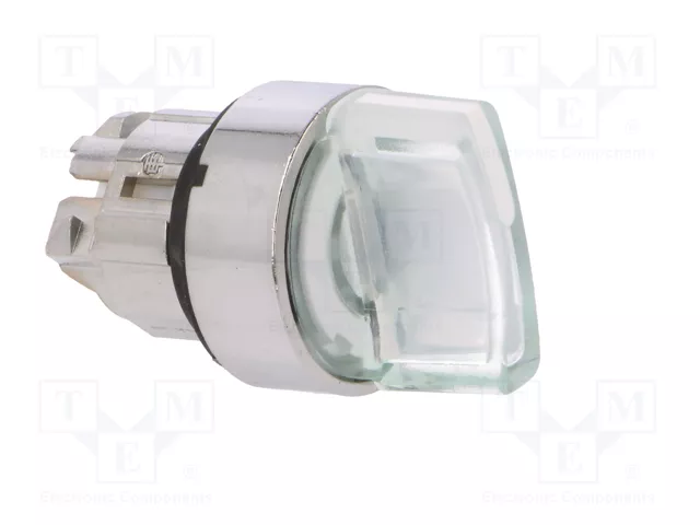 SCHNEIDER ELECTRIC Interruptor Rotativo Harmony XB4 22mm Blanco con LED SCHNEIDER ELECTRIC Interruptor Rotativo Harmony XB4 22mm Blanco con LED