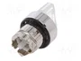 SCHNEIDER ELECTRIC Interruptor Rotativo Harmony XB4 22mm Blanco con LED