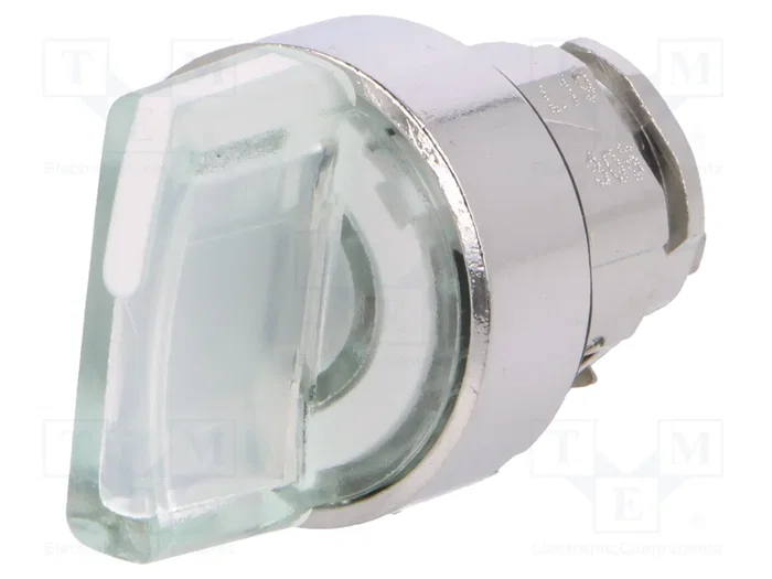 SCHNEIDER ELECTRIC Interruptor Rotativo Harmony XB4 22mm Blanco con LED SCHNEIDER ELECTRIC Interruptor Rotativo Harmony XB4 22mm Blanco con LED