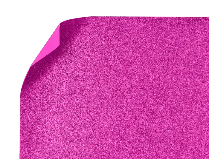 Liderpapel Goma eva con purpurina biodegradable violeta 50x70cm 2 mm