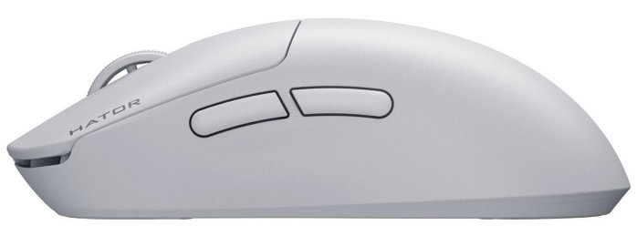 Hator Quasar 3S Ultima 8K Wireless Ratón Gaming Blanco 30000 DPI 2.4GHz Bluetooth USB-C Recargable
