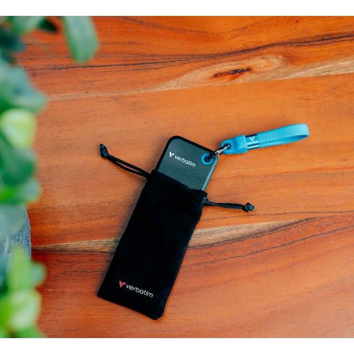Verbatim Pocket SSD USB 3.2 1TB Negro/Azul
