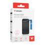 Verbatim Pocket SSD USB 3.2 1TB Negro/Azul