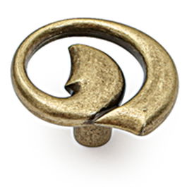 Giusti Pomo Galia Zamak Elegir Acabado Antica Firenze Plata Vieja