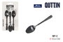 Inde Set 3 Cucharas Café Moma Black Matt 10.6x2.5 cm (12 Cajas)