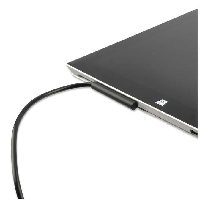 4smarts Cable Carga Sincronización Microsoft Surface Connect a USB Tipo-C 5A 1m Negro 468683