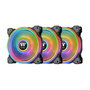 Thermaltake Riing Quad 12 RGB TT Premium Edition Negro (Pack de 3)