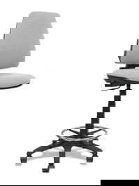 Taburete Piqueras y Crespo CPB40RN Gris claro PVC