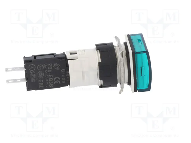 Schneider Electric Harmony XB6 Lámpara de control LED verde Ø16mm Schneider Electric Harmony XB6 Lámpara de control LED verde Ø16mm
