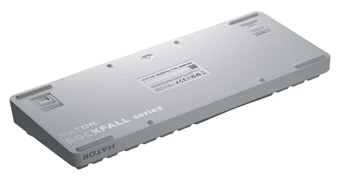 Hator Rockfall 3 TKL Teclado Inalámbrico Blanco