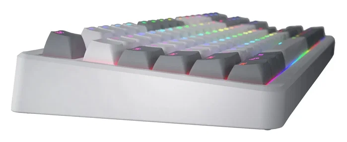 Hator Rockfall 3 TKL Teclado Inalámbrico Blanco