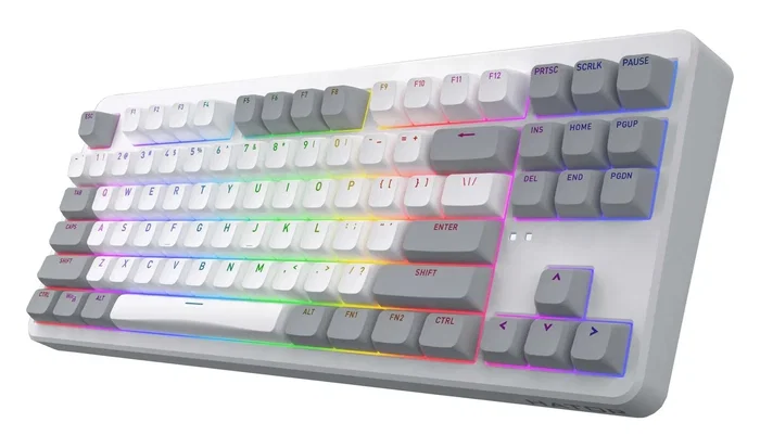 Hator Rockfall 3 TKL Teclado Inalámbrico Blanco