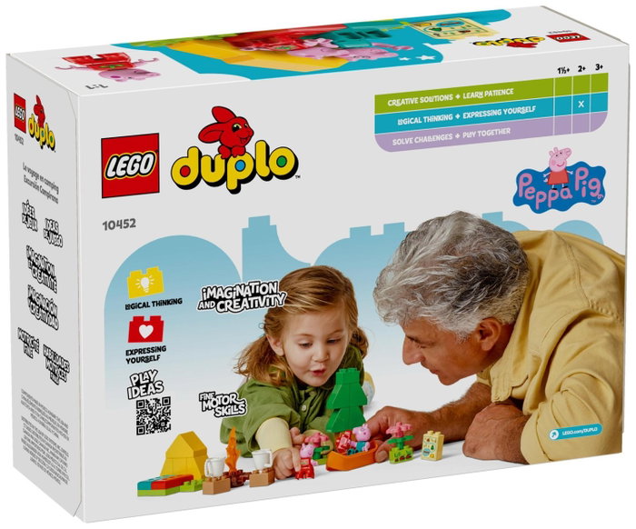 Lego DUPLO Peppa Pig 10452 Camping Holiday - Juego de construcción para niños de 2 años Lego DUPLO Peppa Pig 10452 Camping Holiday - Juego de construcción para niños de 2 años