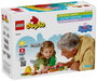 Lego DUPLO Peppa Pig 10452 Camping Holiday - Juego de construcción para niños de 2 años