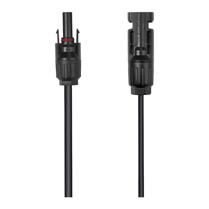 EcoFlow 50004032 - Cable de Conexión Paralela Solar MC4 Macho/Hembra para Series DELTA y RIVER - Negro