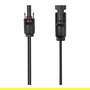 EcoFlow 50004032 - Cable de Conexión Paralela Solar MC4 Macho/Hembra para Series DELTA y RIVER - Negro