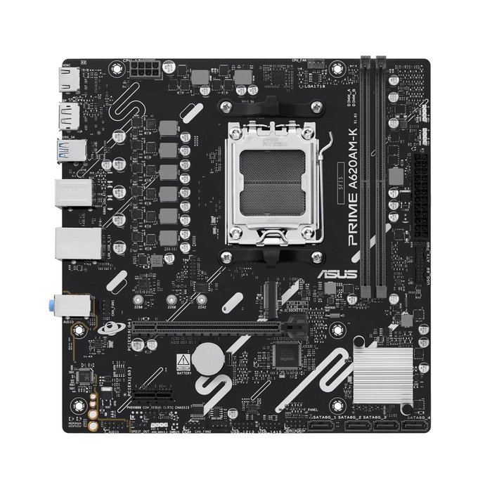 ASUS PRIME A620AM-K micro ATX con Socket AM5 y DDR5