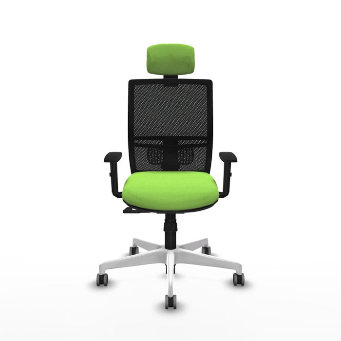PIQUERAS Y CRESPO Silla de oficina Yunquera con mecanismo Sincro, Pistacho y Negro PIQUERAS Y CRESPO Silla de oficina Yunquera con mecanismo Sincro, Pistacho y Negro