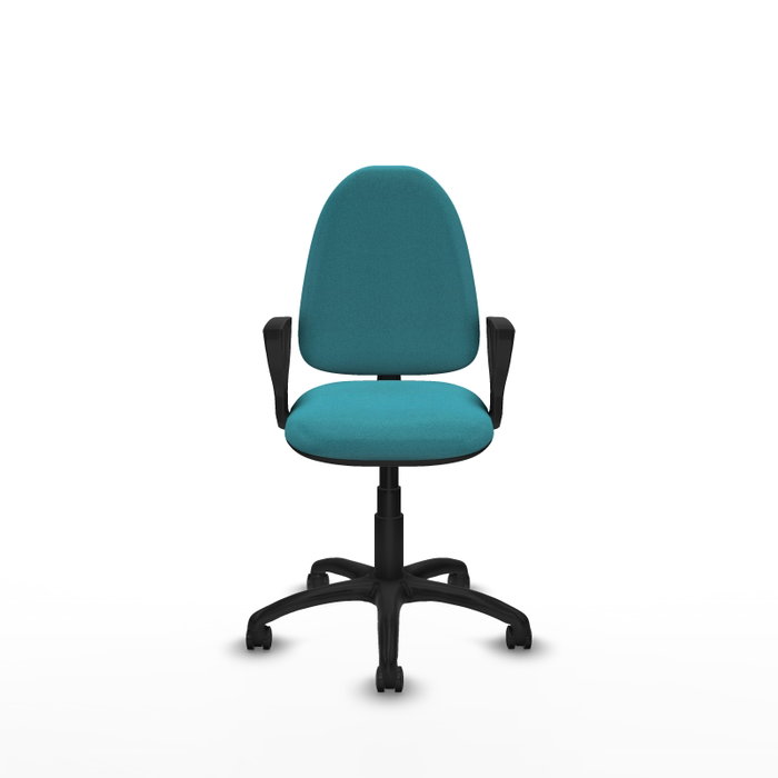 PIQUERAS Y CRESPO Silla de oficina Aýna en color Turquesa con Brazos Fijos PIQUERAS Y CRESPO Silla de oficina Aýna en color Turquesa con Brazos Fijos