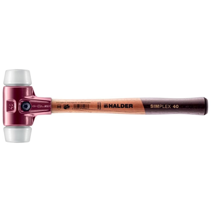 Maza de plástico Halder Simplex