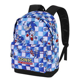 KARACTERMANIA Mochila Blue Lay Sonic The Hedgehog 41cm Urbana Ligera Compartimento Único Bolsillo Interior y Frontal Correas Acolchadas