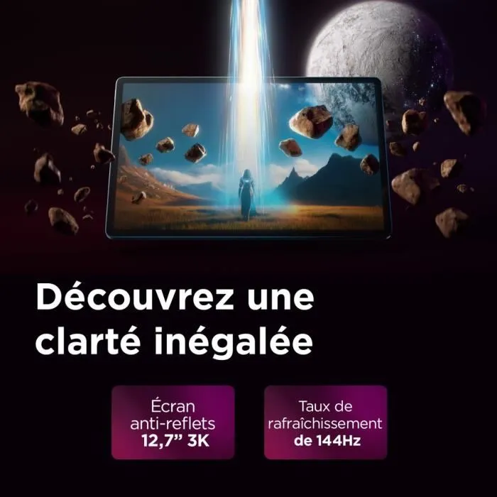 Lenovo LEN1737682066363 Tableta Yoga Tab Plus 12.7" 3K LTPS 16 GB RAM 256 GB Almacenamiento Azul + Teclado + Lápiz Óptico