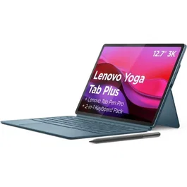 Lenovo Yoga Tab Plus 12,7 pulg 3K - 16 GB RAM - 256 GB - Azul con Teclado y Lápiz Óptico