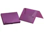 Liderpapel Carpeta Portadocumentos Lavanda Opaco con Gomas A4