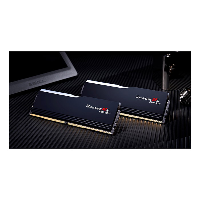 G.Skill Kit Dual 64 GB DDR5 6000 MT/s CL28 2x32 GB DIMM F5-6000J2836G32GX2-RM5NRK Negro AMD EXPO