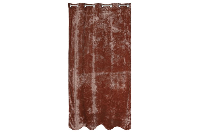 Cortina Rosa Palo DKD Home Decor 260 x 140 cm (2 Unidades) Poliester