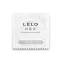 Lelo HEX Condones Preservativos Revolucionarios, Estructura Hexagonal, Látex, 0.045 mm Grosor, Ligeramente Lubricados, Caja de 3 Unidades