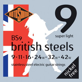 Rotosound British Steels BS9 9-42