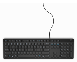 DELL Teclado con cable KB216 Español QWERTY - Teclado para PC o portátil, USB, negro